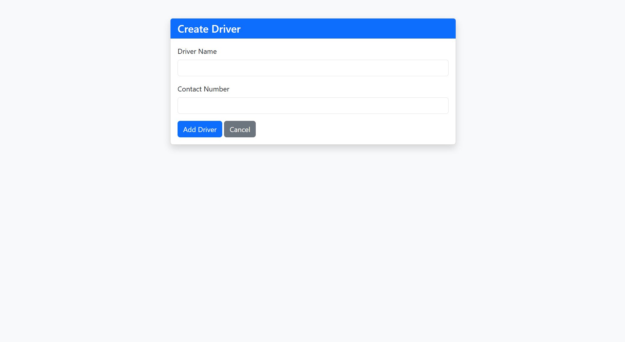 Add driver