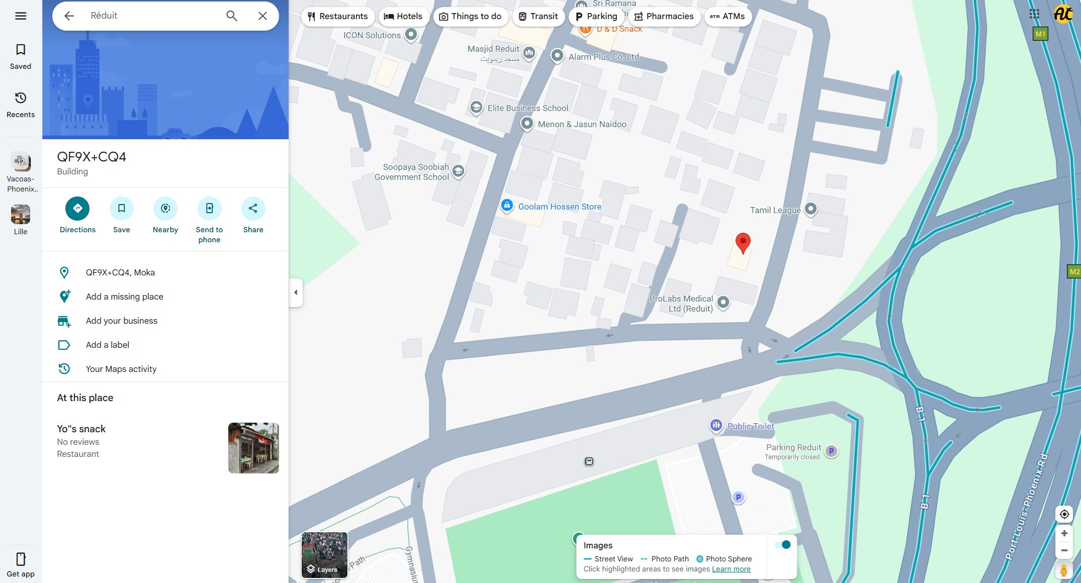 Videographer view map